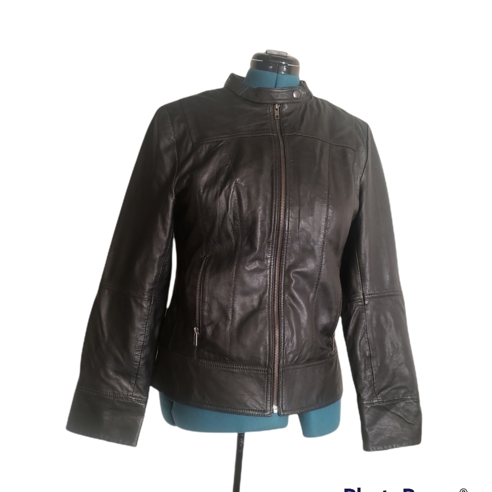 RW & Co Unique Incomparable Leather Jacket